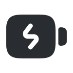 Battery Charging SVG Icon